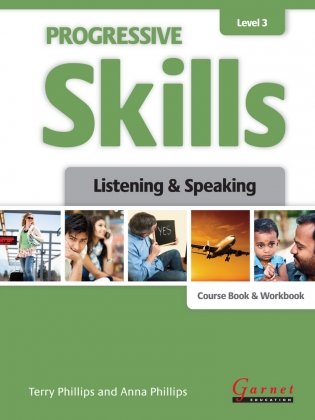 Progressive Skills 3. Listening and Speaking. Combined Course Book and Workbook (+ DVD) фото книги