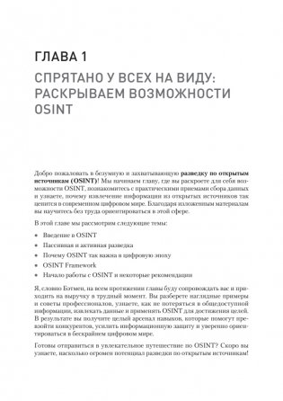 OSINT. Руководство по сбору и анализу открытой информации в интернете фото книги 7