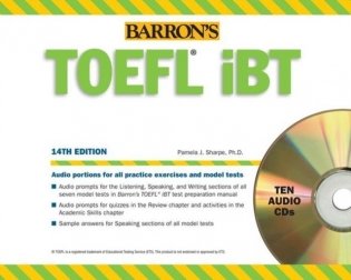 Barron&apos;s TOEFL Ibt Audio Compact Disc Package, 14th Edition фото книги