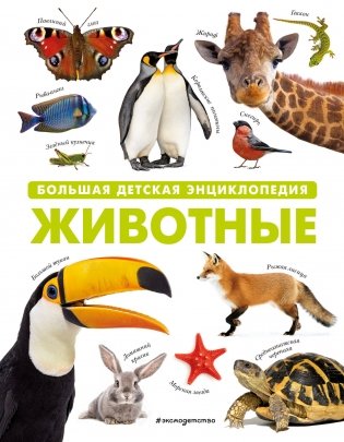 Животные. Большая детская энциклопедия фото книги