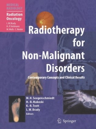 Radiotherapy for Non-Malignant Disorders фото книги