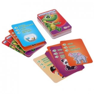 Карточная игра "КрокодилиЯ Baby" (80 карточек) фото книги 3