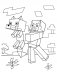 Большая раскраска для фанатов Minecraft фото книги маленькое 4
