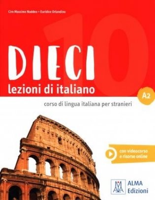 Dieci A2. Libro (+ DVD) фото книги