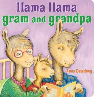 Llama Llama Gram and Grandpa фото книги