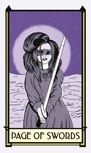 Christina Ricci's Cat Full of Spiders Tarot Deck and Guidebook фото книги 14