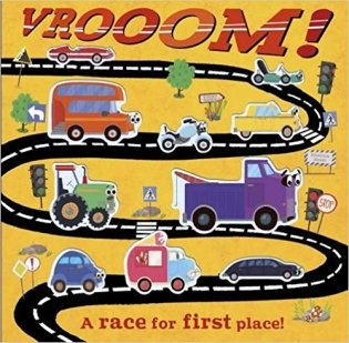 Vrooom!: A race for first place! фото книги