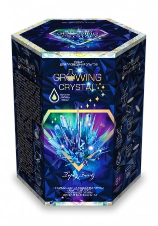 Набор для проведения опытов "Growing Crystal", набор 4 фото книги