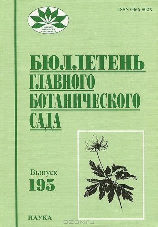 Бюллетень Главного ботанического сада. Выпуск 195 фото книги