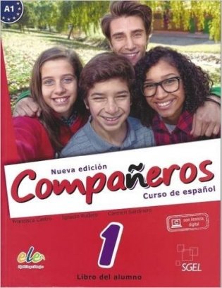 Companeros: Student Book with Internet Support Access 2016: Curso de Espanol фото книги