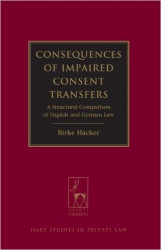 Consequences of Impaired Consent Transfers: A Structural Comparison of English and German Law фото книги