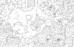 Harry Potter: An Official Sweets and Treats Coloring Book фото книги 5