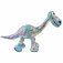 Игрушка мягконабивная "Динозавр Даки", блестящий фото книги маленькое 4