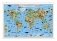 Карта настенная на рейках "Наша планета. Животный и растительный мир", 124х80 см фото книги маленькое 2