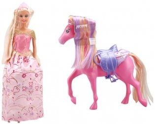Кукла с лошадью и аксессуарами "Школа", 29 см фото книги 6