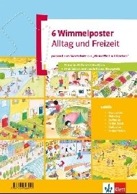 Meine Welt auf Deutsch. Alltag und Freizeit. 6 Poster фото книги