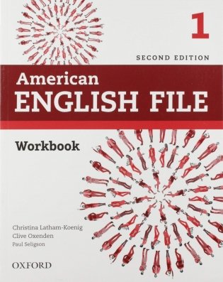 American English File. Level 1. Workbook with Online Practice фото книги
