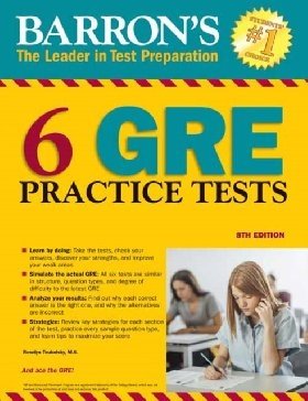 6 GRE Practice Tests фото книги