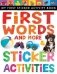 First Words and More Sticker Activities фото книги маленькое 2
