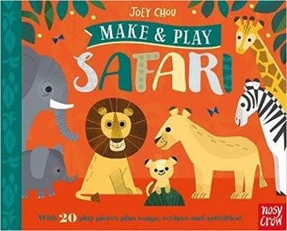 Make and Play: Safari. Board book фото книги