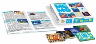 Игра настольная МЕМО "Водный мир" (50 карточек) фото книги 2