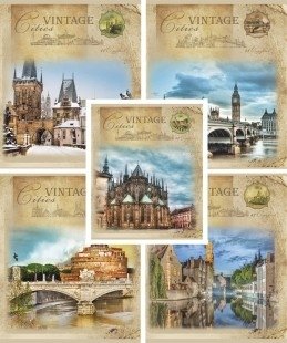 Тетрадь "Самые лучшие города", А5, 48 листов, клетка фото книги