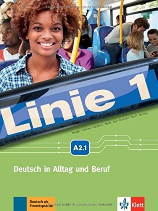 Linie 1 A2.1. Deutsch in Alltag und Beruf. Kurs - und Übungsbuch (+ DVD) фото книги