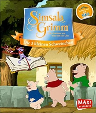 SimsalaGrimm Die drei kleinen Schweinchen фото книги
