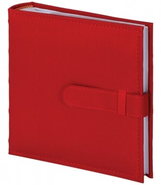 Фотоальбом "Brauberg", на 200 фото, 10х15 см, цвет обложки красный фото книги