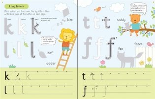 Get Ready for School First Letters Sticker Book фото книги 4