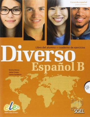 Diverso Espanol B. Student Book with Exercises Book (+ Audio CD) фото книги