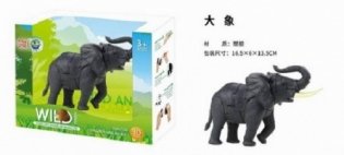 Конструктор "Слон", 34 детали, 13x6x6.5 см фото книги