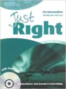 Audio CD. Just Right Pre-intermediate Workbook: with Key & Workbook фото книги