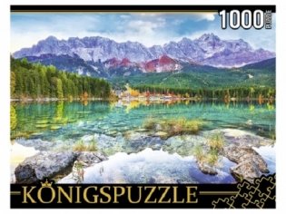 Пазлы "Konigspuzzle. Германия. Озеро Айбзее", 1000 элементов фото книги