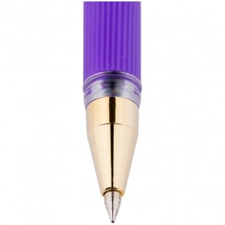 Комплект ручек шариковых "MC Gold", фиолетовая, 0,5 мм, грип (12 ручек в комплекте) (количество товаров в комплекте: 12) фото книги 2