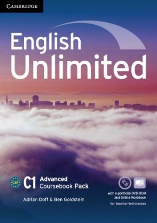 English Unlimited. Advanced Coursebook with e-Portfolio and Online Workbook Pack фото книги