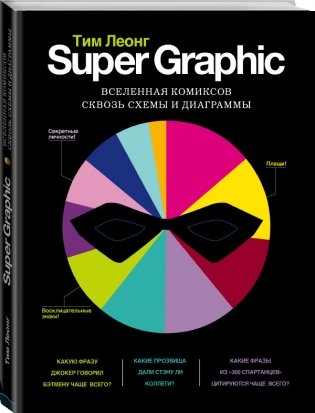 Super Graphic. Вселенная комиксов сквозь схемы и диаграммы фото книги 2