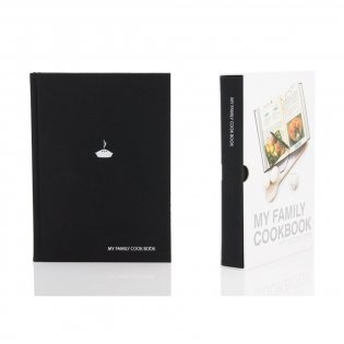 Семейная кулинарная книга "My Family", чёрная фото книги 2