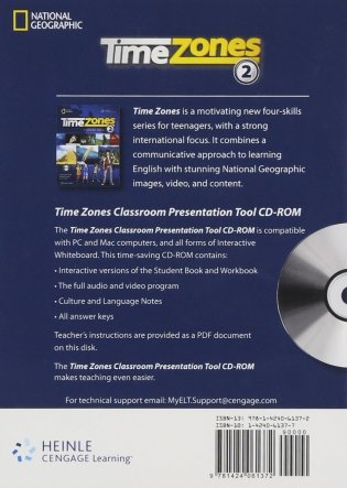 CD-ROM. Time Zones 2. Classroom Presentation Tool фото книги 2