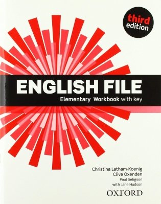 English File. Elementary. Workbook with key and Student's Site фото книги
