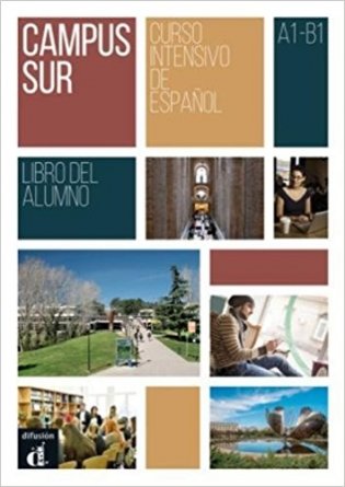 Campus Sur: Libro del alumno (A1-B1) + MP3 descargable (+ CD-ROM) фото книги