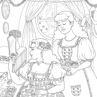 Everyday Magic: A Cozy Fantasy Coloring Book фото книги 10