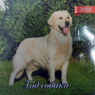 "Символ года", "Год собаки", календарь 2018 фото книги 2