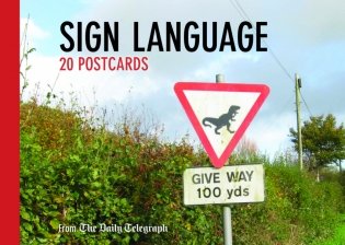 Sign Language. 20 Postcards From The Daily Telegraph. Postcard book фото книги