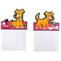 Магнит-блокнот "Желтый пес", 10,5x6,5 см фото книги