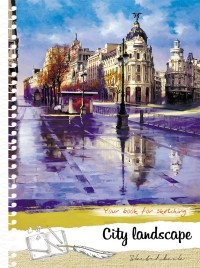 Скетчбук "Площадь после дождя", А5, 80 листов фото книги