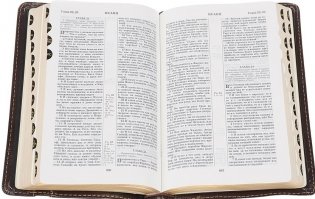 Библия (048TINP) коричневая фото книги 3