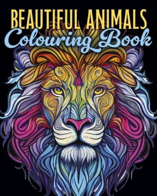 Beautiful Animals Colouring Book фото книги