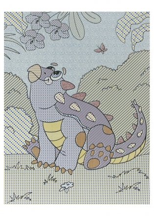 Динозавры. Водная раскраска с кисточкой фото книги 2