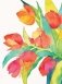 Нарисуй цветы акварелью в стиле модерн фото книги маленькое 5